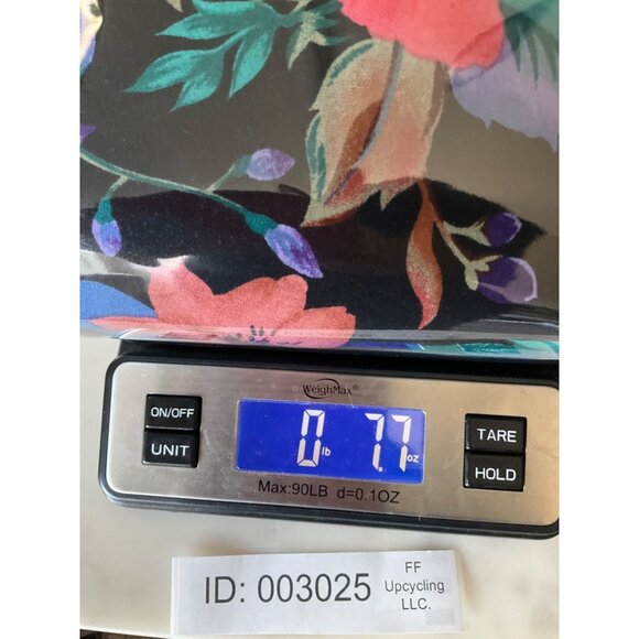 Vintage Sag Harbor Womens Sz Medium Midi Skirt Dark Floral Pull-on A-Line Colorf - Picture 8 of 8